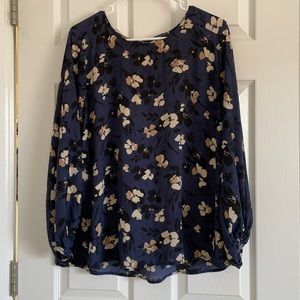 West kei, blouse, women’s large.